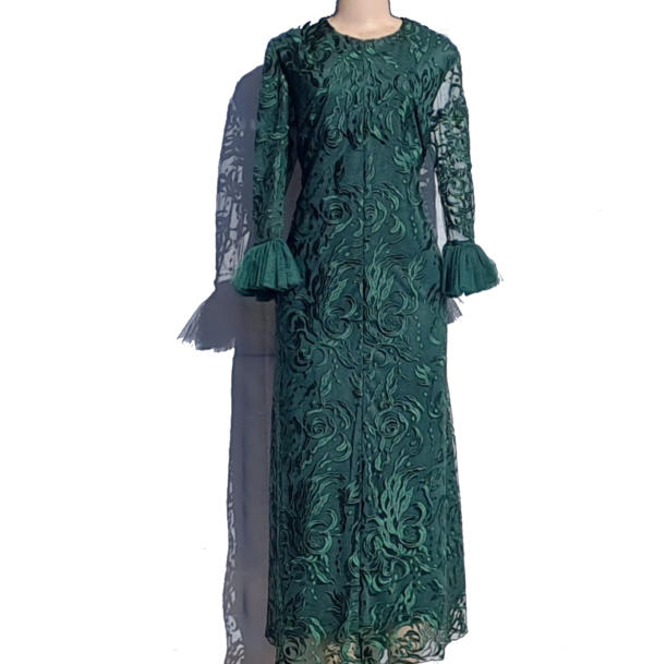 Powered Green Dress 001