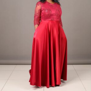 Powered Red Dress 001